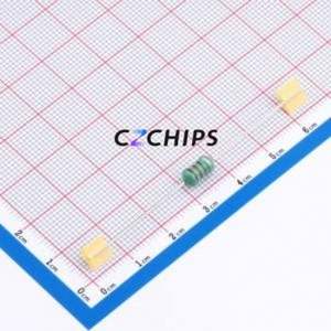 Inductor de Anillo de Color EC0510-221K / Componente de Orificio Pasante (THT), D5xL11mm 220uH 10% 180mA 2.2Ohm - Product Image 1