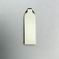 Memorias USB metálicas de venta directa de fábrica con anillos y cadenas para colocar logotipos, estuches y kits de memorias USB de aleación de zinc