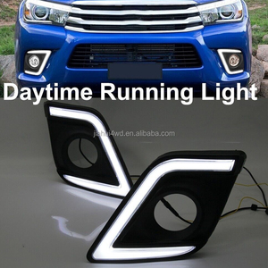 LED 주간 실행 안개등 DRL 도요타 <span class=keywords><strong>Hilux</strong></span> Revo 비고 2015-2017 에 대 한 방향 지시등 - Product Image 2