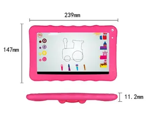 أقراص التلفزيون والسينما الموسيقى عالية الجودة learning tablet android 16 جيجابايت 3800 مللي أمبير بطارية هاتف تابلت