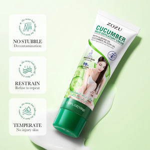 Crème dépilatoire douce et non irritante ZOZU 100g, crème dépilatoire nettoyante en profondeur, crème dépilatoire au melon pour femmes - Product Image 1