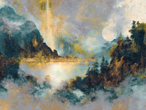 Personalizado hermoso paisaje pared arte imagen impresión Digital dormitorio sala de estar comedor <span class=keywords><strong>entrada</strong></span> pasillo Homestay - Product Image 3