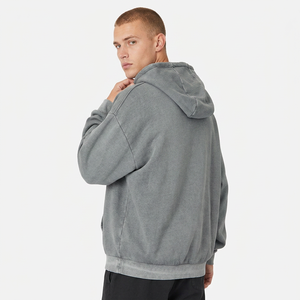 Nouveau Hoodie Oversize en Coton Polaire Brodé de Designer, Logo Frontal Personnalisé, Style Vintage Homme, Streetwear Hiver, Écologique, Look Luxueux - Product Image 2