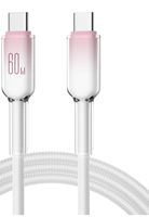Câbles de charge rapide 60W de type C premium, tressés en nylon et à âme en cuivre pur pour smartphones/tablettes iPhone et Android