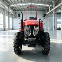 Tractor Diésel de Servicio Pesado de 100 HP con Tracción en las 4 Ruedas y Gran Potencia para Agricultura