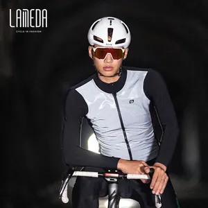 LAMEDA Winter New Arrivals ODM Men Wear Bike Shirts Custom Bicycle Clothing Ciclismo Pro Men Fleece Cycling Jerseys