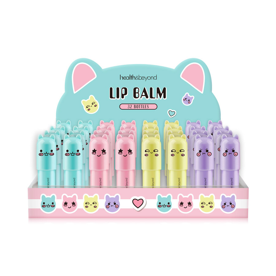 Милый мини oem индивидуальный логотип бальзам для губ Фирменная торговая марка