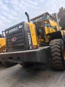 Chinese Brand Low Price SOLG LG956L Secondhand Earth Moving Used Wheel Loader with Cummins Engine in Stock - Product Image 4