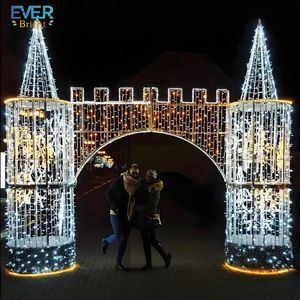 LED Holy Tower Castle Motif Light Tower Light Street Decorations Illumination For Muslim - Product Image 3