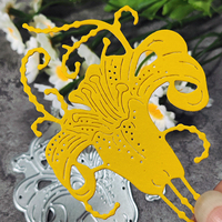 AAGU Scrapbook Diary Decoration Stencil modello di goffratura Album di biglietti di auguri fai da te Morning Glory Flower Metal Cutting Dies