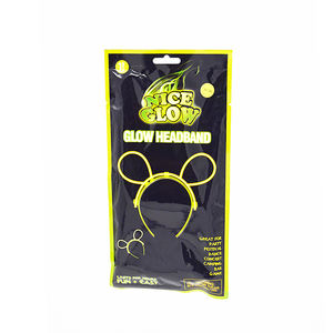 Venta caliente Chemical Light Celebration Hair Hoop Glow Sticks Brilla en la oscuridad Suministros para fiestas para Halloween Pascua Navidad - Product Image 5