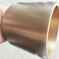Rouleau à aiguilles chauffantes en cuir tissé, rouleau à aiguilles chauffantes en cuivre pour l'impression et la teinture textile