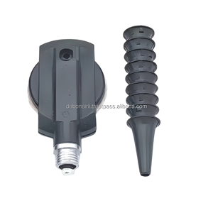 Ensemble d'instruments chirurgicaux pour examen diagnostique ORL, mini otoscope et ophtalmoscope à fibre optique noire, vente en gros, fabricant - Product Image 5