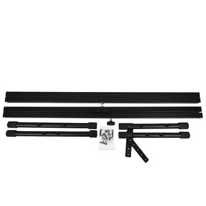 High Quality X-type Black Electronic Keyboard <strong>Stand</strong> Assembly Double Adjustable <strong>Stand</strong> for Keyboards Instrument - Product Image 5