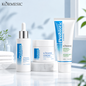 KORMESIC Private Label Probiotic Ceramide <b>Face</b> Skin Care Set Firming Soothing <b>Serum</b> Cream Cleanser Paraben Free Halal Natural - Product Image 1
