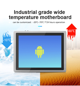 19 inch không thấm nước IP65 công nghiệp AIO kiosk Android <span class=keywords><strong>Tablet</strong></span> Bảng điều chỉnh PC RK3399 CPU VGA hiển thị 32 gam bộ nhớ không quạt Linux OS kho - Product Image 6