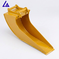 Bucket Penggali Parit Sempit untuk Mini Excavator Lebar 300-600mm, Bucket Penggali Parit Dalam untuk Pekerjaan Pipa Kabel Drainase Harga Pabrik