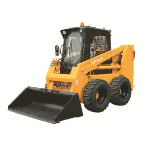 Chinese Brand Everun ERS65 EPA 950kg New Farm Earthmoving Machinery Home Use Hot Small Wheeled Skid Steer Loader For Sale