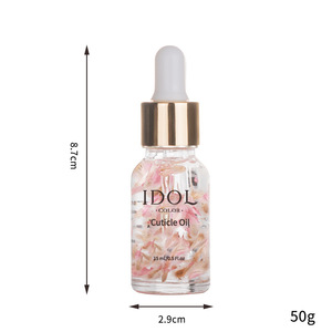 Aceite Nutritivo de Flores Secas para el Cuidado de las Uñas, Aceite Hidratante para Cutículas, Anti-Queratosis, Aroma Floral, Transparente, Extractos de Plantas de Zhejiang - Product Image 5