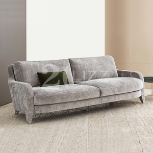 Mobilier de maison italien de haute qualité Mobilier Canapé trois places au design moderne en tissu - Product Image 3