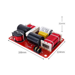 Filter Frekuensi Pembagi Frekuensi Pasif 500W Treble Bass Hifi Board High Low Speaker Audio 2 Way Crossover WEAH C328C - Product Image 6