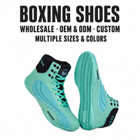 Chaussures de boxe personnalisées RONGDODO en gros – Antidérapantes, protection de la cheville, résistantes à l'usure, flexibles pour l'entraînement aux arts martiaux – Commande en gros