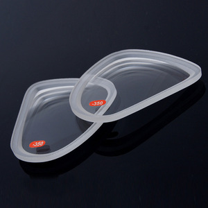 Lentille de masque de plongée PC -350 en polycarbonate anti-buée pour sports nautiques pour adultes - Product Image 1