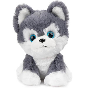 B213 venta al por mayor <span class=keywords><strong>Husky</strong></span> cachorro perro peluche Animal de peluche niñas niños regalos pequeño <span class=keywords><strong>Mini</strong></span> suave esponjoso personalizado perro de peluche <span class=keywords><strong>Husky</strong></span> - Product Image 1