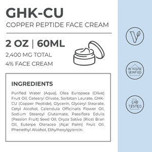 Crema Viso Idratante e Illuminante GHK-Cu, Riparatrice con Retinolo, Crema Sbiancante per il Viso - Product Image 5