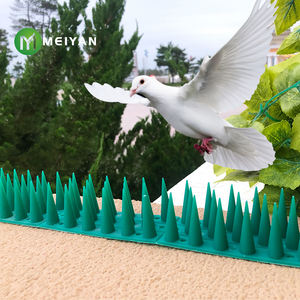 Sólido PP Bird Spikes Defender Gatos <span class=keywords><strong>Scare</strong></span> Spikes Critters Control Anti-Escalada Proteger Valla Paredes - Product Image 3