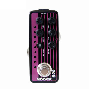 Préampli numérique Mooer 009 <span class=keywords><strong>Blacknight</strong></span> avec égaliseur 3 bandes, pédale d'effets de retard et de réverbération, effet de retard pour guitare - Product Image 1