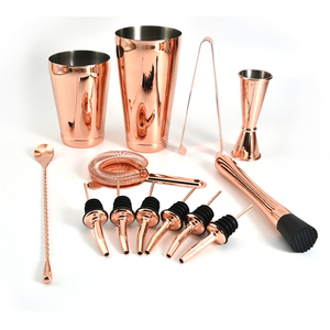 Factory Outlet 800ml cocktail shaker set 11 piece bartender kit bar set tools cocktail shaker