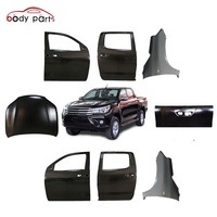 Panneau de toit en acier de style OEM en gros de remplacement direct d'usine pour Toyota Hilux Revo Double Cab 2015-2023