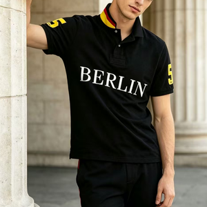 เสื้อโปโลผ้าโพลีเอสเตอร์เรียบ รุ่น Ralf 145 GSM สำหรับงานเลือกตั้ง  จำหน่ายส่งจากโรงงาน JUBILEE ยี่ห้อ Laurla - Product Image 2