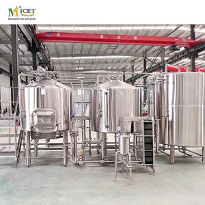 Équipement de brasserie artisanale <span class=keywords><strong>Braumeister</strong></span> en acier inoxydable chauffé à la vapeur combiné à 3 cuves de 1000 litres 10HL pour la bière artisanale - Product Image 3