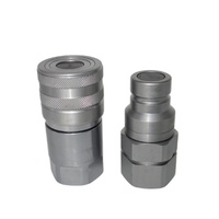 Modèle exclusif d'usine, norme ISO16028, acier au carbone, nouveaux raccords, accouplement hydraulique à déconnexion rapide, 1/4 BSP/NPT, 15-35MPA