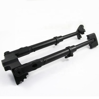 OEM Professional CNC usinagem de Precisão CNC virou e branqueado preto câmera óptica de alumínio anodizado CNC machined bipods