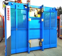 Équipement de levage de personnel pour bâtiments de grande hauteur, crémaillère et pignon, super palan de construction