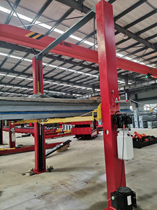 Tricar pengangkat mobil tugas berat 12000 Lbs pengangkat mobil 5 Ton garasi hidrolik otomatis tiang derek kendaraan pengangkat dua pos rilis Manual tunggal otomatis - Product Image 5