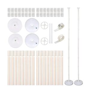 Kit de Soporte para Columna de Globos para <span class=keywords><strong>Piso</strong></span>, Venta al por Mayor de Fábrica, Kit de Arco de Globos de 63 Pulgadas con Base y Poste, Decoración de <span class=keywords><strong>Torre</strong></span> de Globos - Product Image 2
