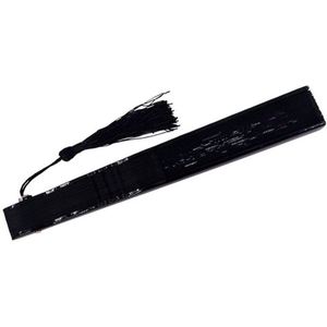 Abanico de Mano Personalizado de Calidad Premium, Duradero y Fácil de Transportar, de 11 Pulgadas, con Plumas de Pavo Teñidas, Varillas Blancas, Multiusos, Estilo Romántico, de Plástico - Product Image 3