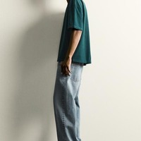 T-shirt décontracté en coton uni pour homme, imprimé avec logo personnalisé, prix usine de gros, nouvelle tendance 2026, respirant, haute qualité