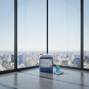 Detergente per vetri ad alta concentrazione progettato per la pulizia di superfici lisce e leggermente porose - Product Image 3