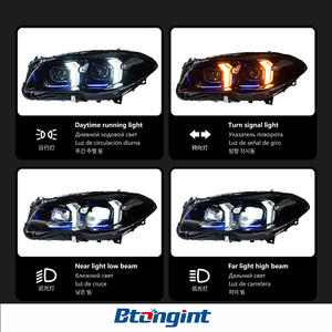Fari a <span class=keywords><strong>LED</strong></span> Accessori Auto Adatti per Sistemi di Illuminazione Auto 11-17 <span class=keywords><strong>BMW</strong></span> Serie 5 <span class=keywords><strong>F10</strong></span> Gruppo Fari Luci <span class=keywords><strong>LED</strong></span> per Auto - Product Image 5