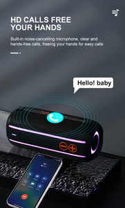 Alibaba Sản phẩm mới Đảng Hộp loa Led Loa 20 Wát ngoài trời DJ PA không dây Super Bass OEM Loa - Product Image 6