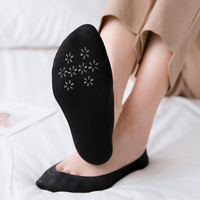 Nouvelle conception 2026, chaussettes en soie anti-dérapantes pour femmes, chaussettes invisibles pour chaussures à talons hauts, chaussettes d'été pour femmes