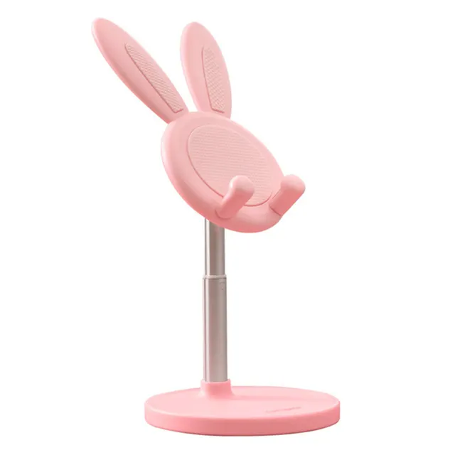 Universal Phone Holder Cute Bunny Phone Holder Desktop Cell Phone Stand Height Angle Adjustable For Xiaomi iPhone iPad Tablet