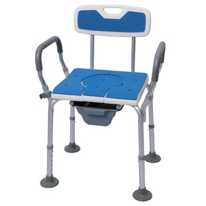 Adjustable Height Anti-Slip Folding Shower <b>Chair</b> for Elderly and Disabled 1.1mm Bathroom Safety Equipment - Product Image 5