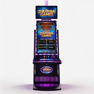 Meuble de jeu incurvé vertical 32 pouces en acier robuste, personnalisable <span class=keywords><strong>pour</strong></span> le marché brésilien, idéal <span class=keywords><strong>pour</strong></span> les salles de jeux et les entreprises de jeux d'adresse - Product Image 2