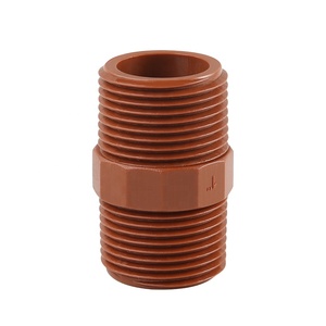 Ống Nhựa Khớp Nối Ren Đủ Kích Thước Ống PPH Màu Nâu Khớp Nối Ren PPH Khuỷu Cái - Product Image 2